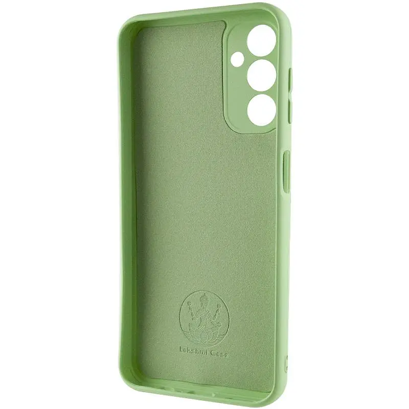 Чохол TPU GETMAN Liquid Silk Full Camera для Samsung Galaxy A04s Зелений / Pistachio - фото 3