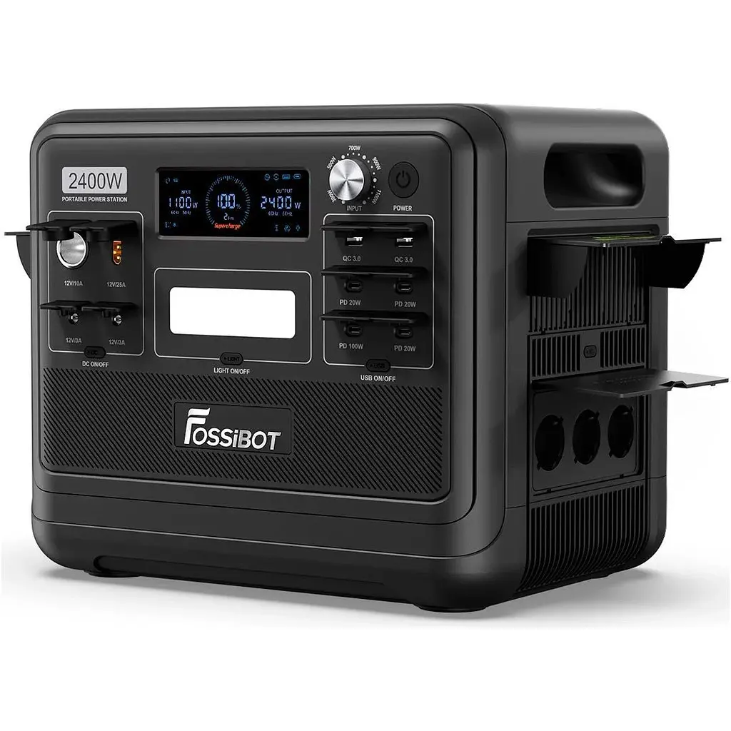 Зарядна станція Fossibot F2400 Black [112597] - фото 4