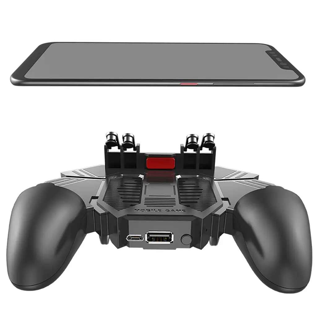 Джойстик для телефону з охолодженням Memo AK77 4000mAh ігровий контролер тригер Black (18536) - фото 6