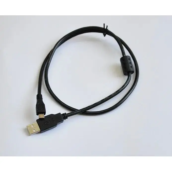 Кабель ATcom USB 2.0 AM/MicroUSB 5P 0.8m ferrite black (9174) - фото 2