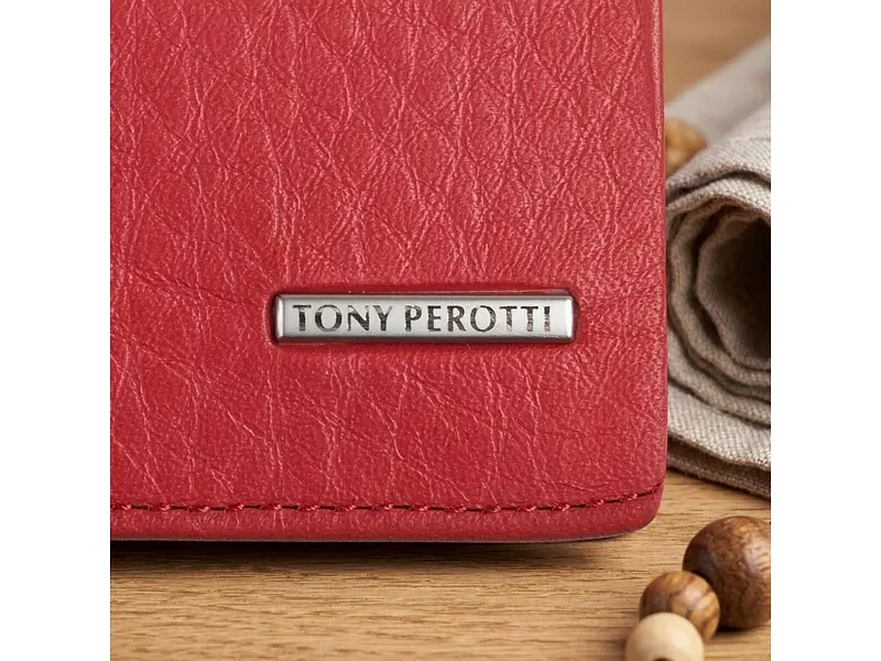 Жіноче портмоне New Contatto 3598 Червоне 10x19x2 см TONY PEROTTI acs0032561 - фото 9