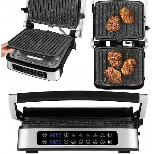 Електрогриль Zeeegma Grill Chef Silver - фото 5