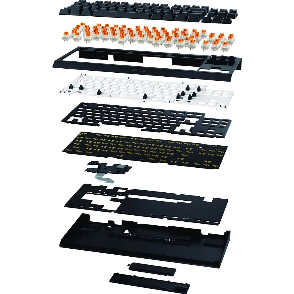 Клавіатура Razer BlackWidow V4 Low-Profile TKL Green switch (RZ03-05450500-R3M1) [149287] - фото 8