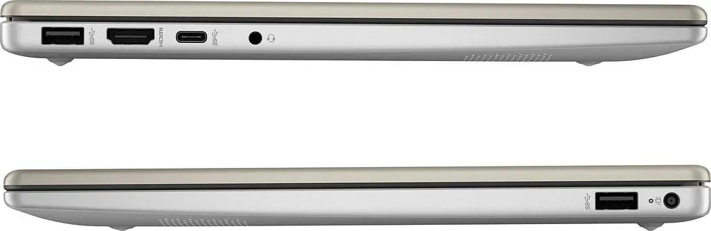 Ноутбук HP 14 14-ep0055ua FHD IPS/Intel Core i3-1315U/16GB/512SSD/Intel Graphics/DOS/Gold (C9MY1EA) - фото 5