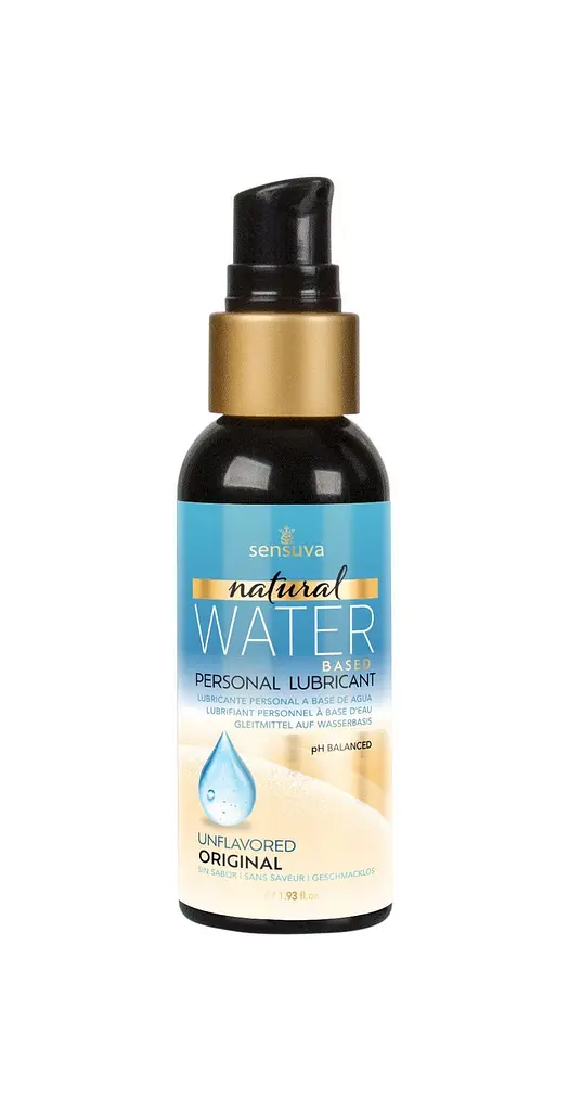 Лубрикант на водній основі Sensuva Natural Water-Based (57 мл), без гліцерину та парабенів