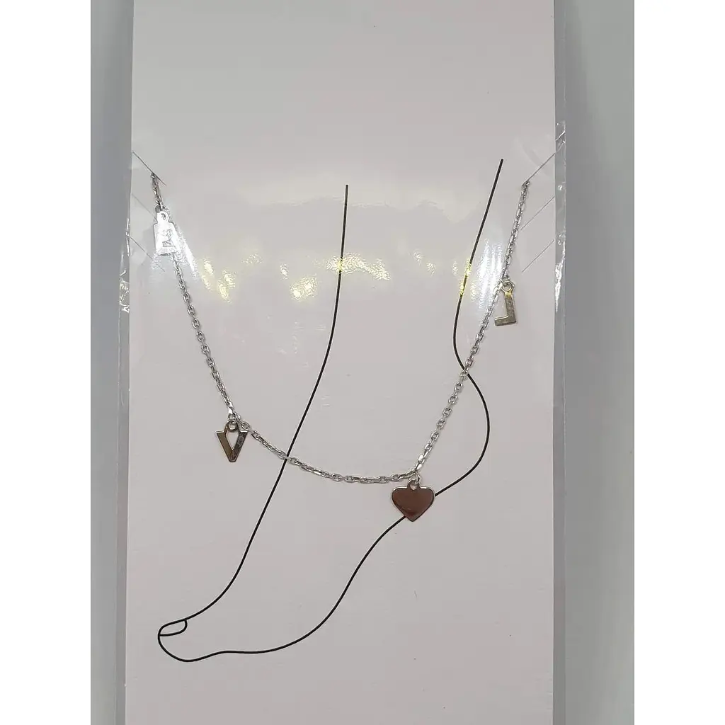 Золотой браслет на ногу Favoritum. 910068_Б - фото 2