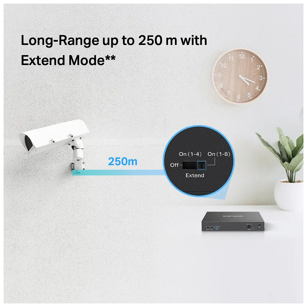 Комутатор мережевий Mercusys MS110P - фото 6