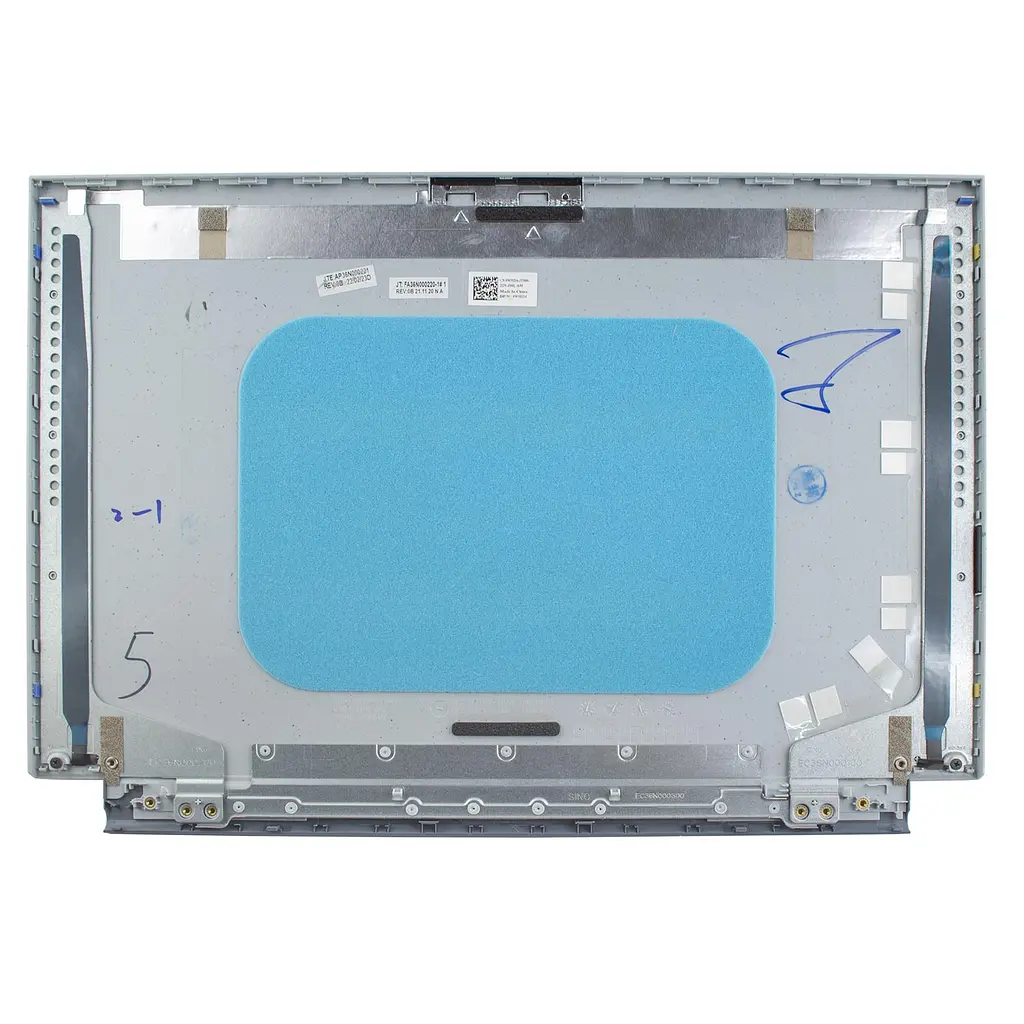 Кришка матриці для Dell G15 5510 5511 5515, (Сірий білий, 0W9XD4) - фото 2