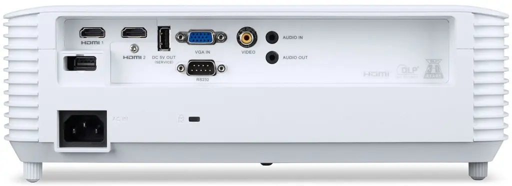 Acer Проектор P1258i XGA, 4800 lm, 1.48.1.93, WiFi - фото 4