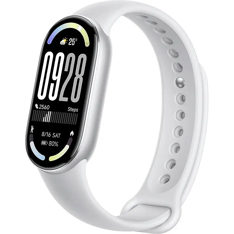 Фiтнес-браслет Xiaomi Smart Band 10 Silver (BHR07PSGL) - фото 3