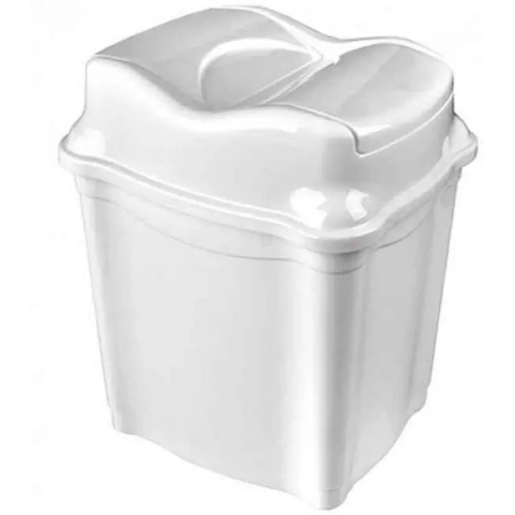 Смітник АКАY PLASTIK прям. "Whirpool" з/кр. Білий