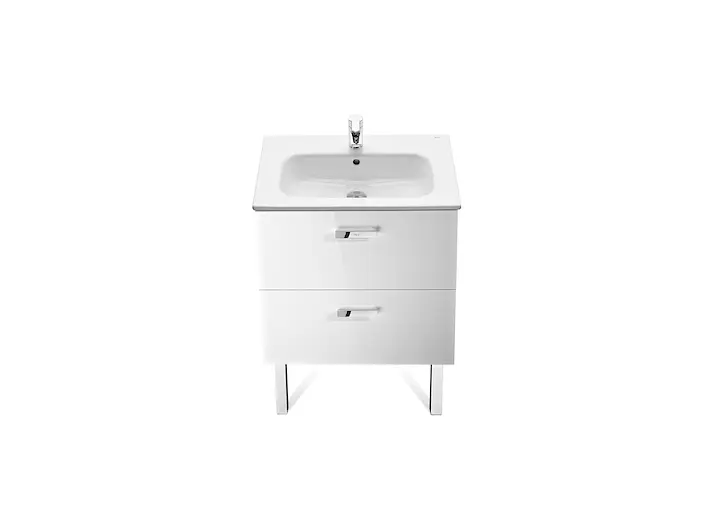 Тумба з умивальником Roca Victoria Basic 60 см біла A855884806 - фото 3