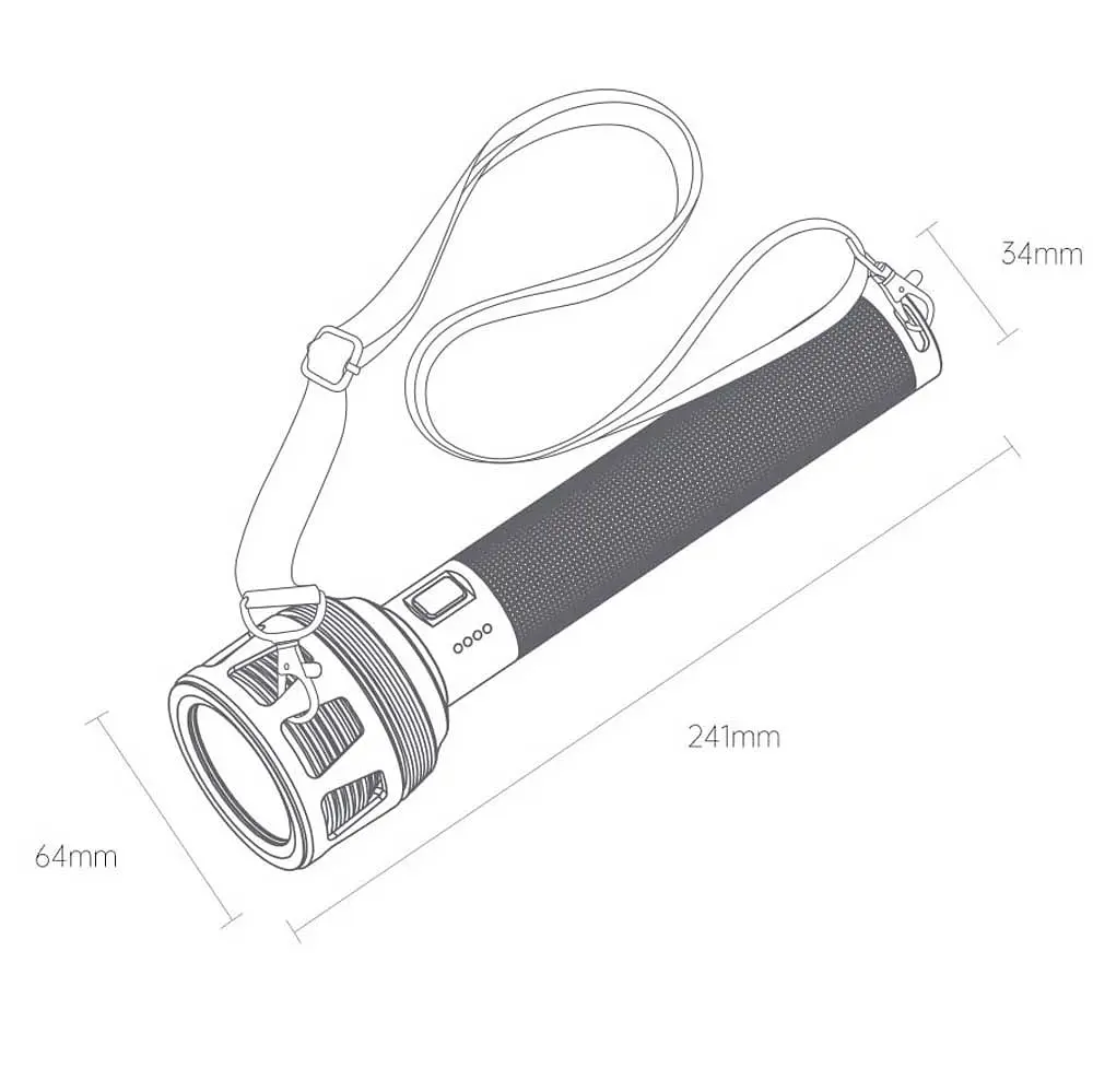 Ліхтарик Xiaomi NexTool (NE20168) 3600Lm - фото 2