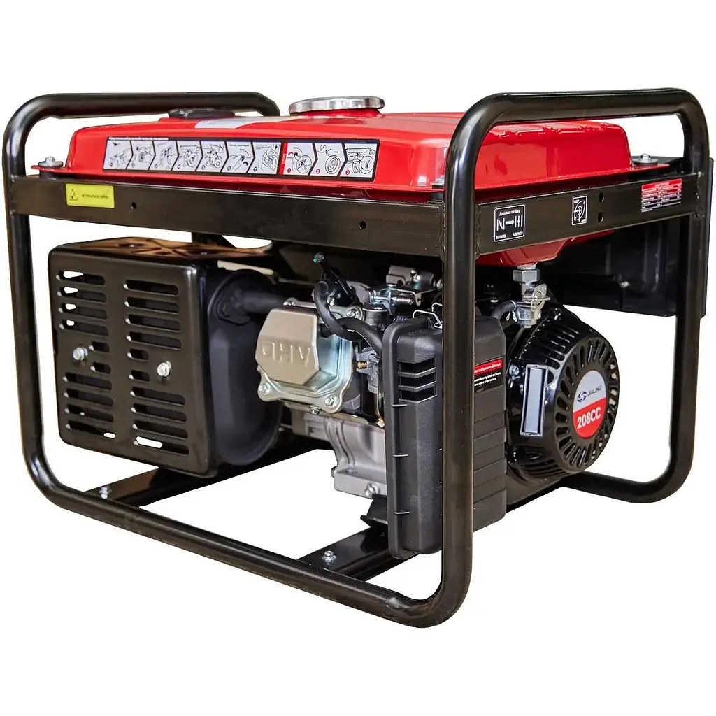 Генератор бензиновий JIALING JL3500E-B 3 кВт 1-фазний - фото 2