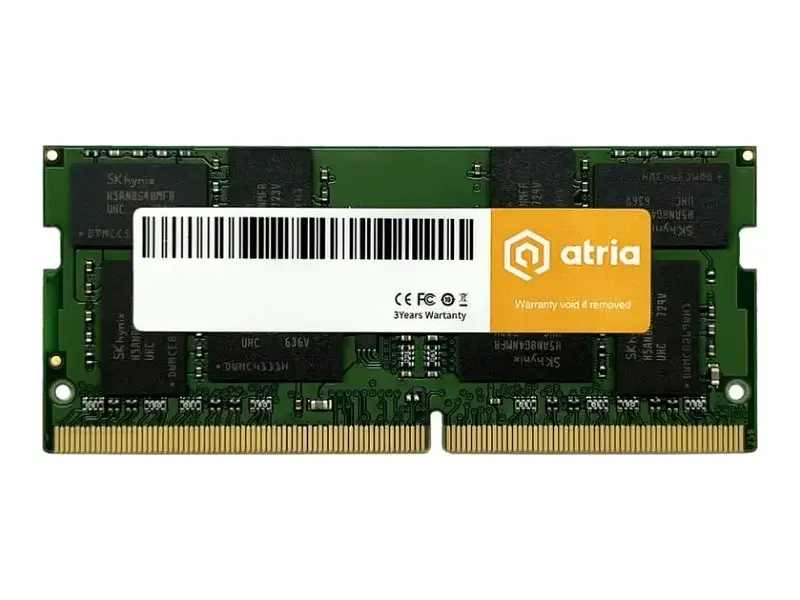 Память для ноутбуков ATRIA 8 GB SO-DIMM DDR4 3200 MHz (UAT43200CL22SK1/8)