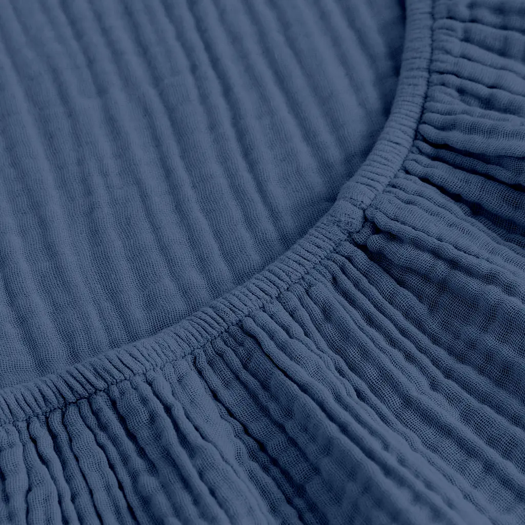 Простирадло на резинці муслін Cosas Denim 200х200х20 см (026Muslin_Denim_200x200x20) - фото 4