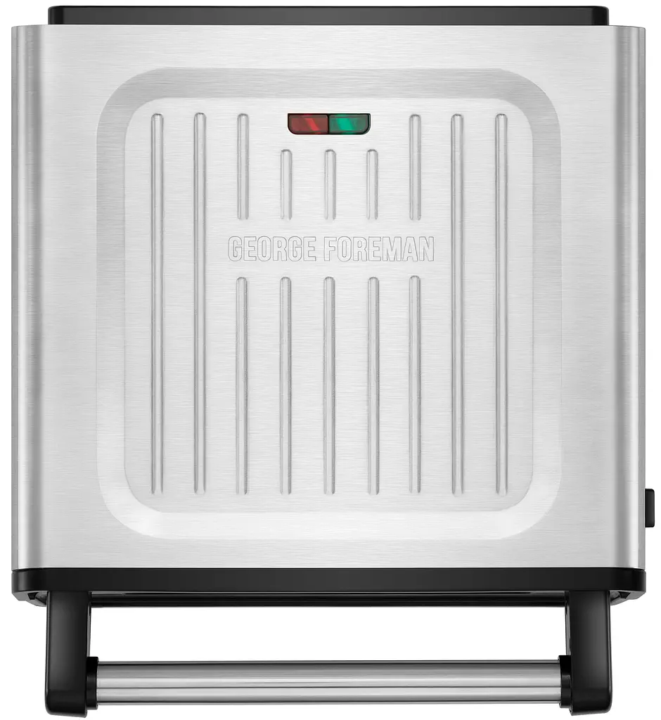 Гриль George Foreman 28000-56 Smokeless Grill 1575 Вт антипригарное покрытие белый/сталь (28000-56) - фото 2