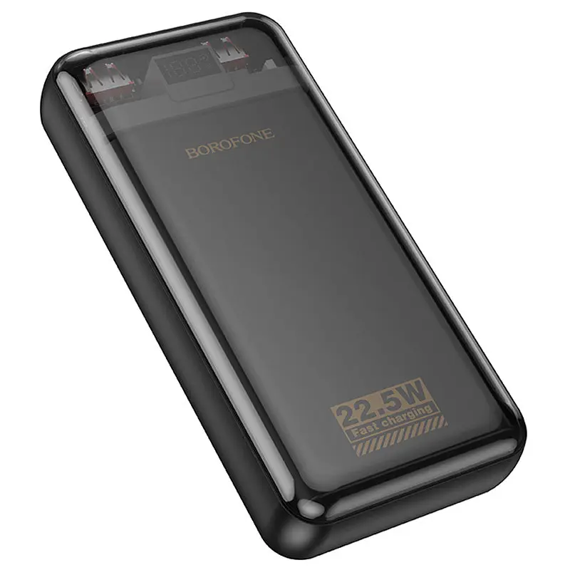 Портативное ЗУ Power Bank Borofone BJ52A Power 22.5W+PD20W 20000 mAh Black - фото 2