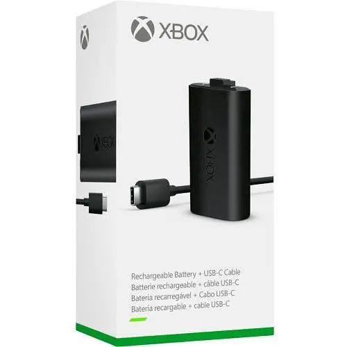 Акумулятор Xbox Rechargeable Battery + Кабель USB Type-C Cable for Xbox Series X and Xbox Series S (Play & Charge Kit) - фото 4