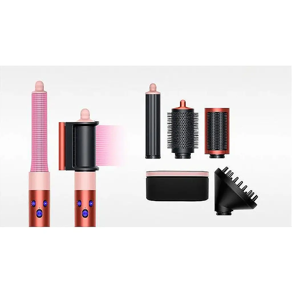 Фен-стайлер Dyson Airwrap Long Volumise Strawberry Bronze/Blush Pink (581840-01) EU [119240] - фото 2