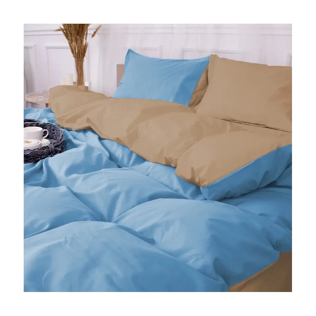 Постільна білизна MirSon Poplin Line 015 + 067 Kimberly 2 x 143 x 210 (2200006281818) - фото 3
