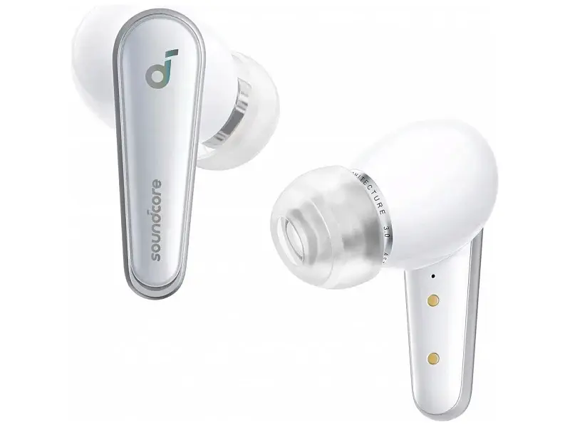 Навушники TWS ANKER SoundCore Liberty 4 NC Clear White (A3947G21) - фото 2