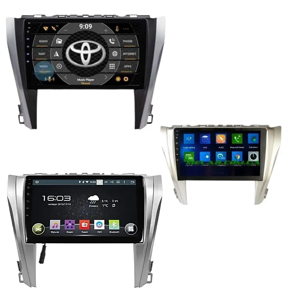 Штатная автомагнитола XPRO Toyota Camry V55 2015-2017 (10") Android 10.1 (4/32) черный (MER-14130_5615) - фото 3