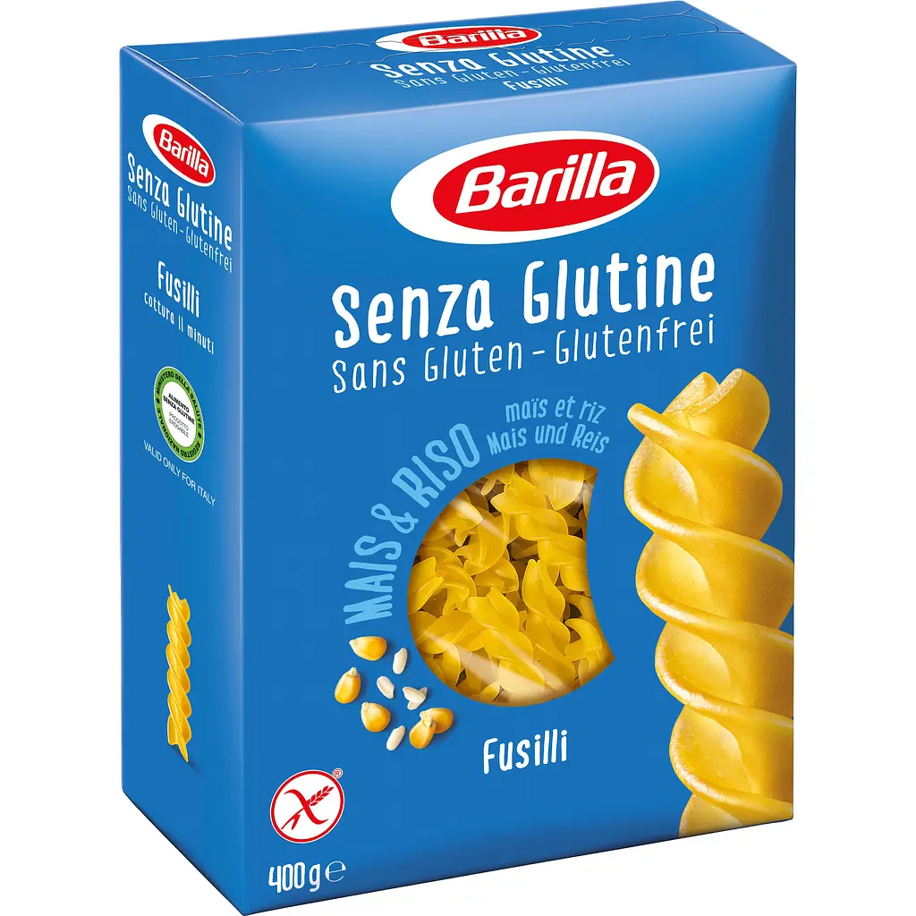 Макаронні вироби Barilla Fusilli Senza Glutine без глютену 400 г - фото 2