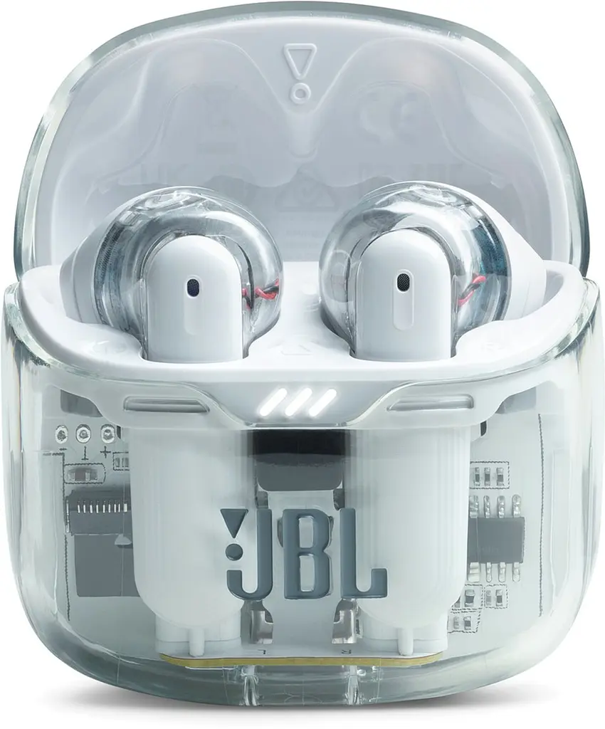 Навушники JBL Tune Flex Ghost White (JBLTFLEXGWHT) - фото 4
