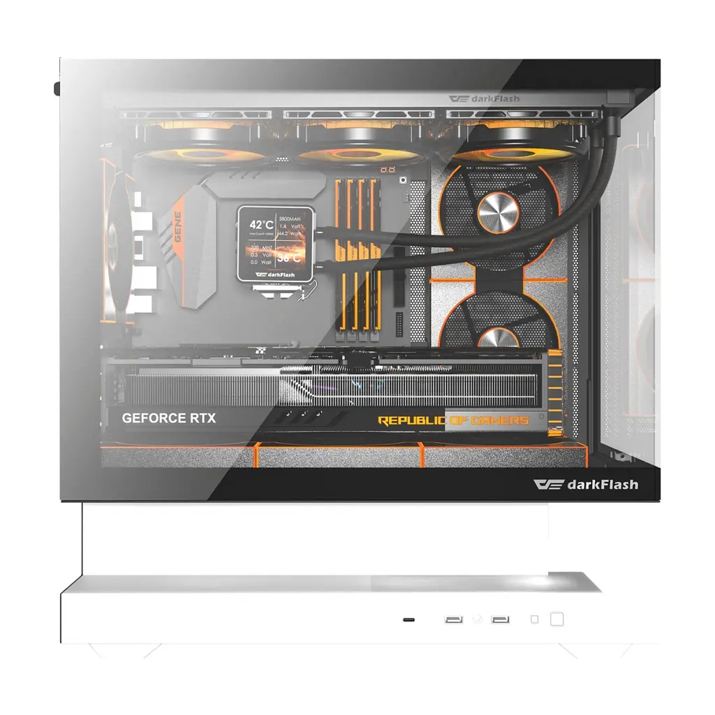 Корпус для ПК DARKFLASH F1 WHITE - фото 8