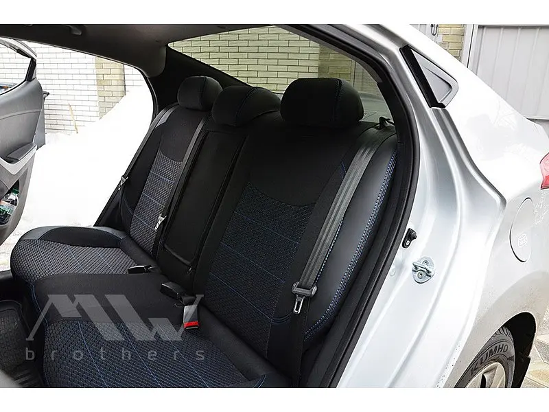 Авточохли модельні MW Brothers для Hyundai Elantra MD c 2011 - фото 8