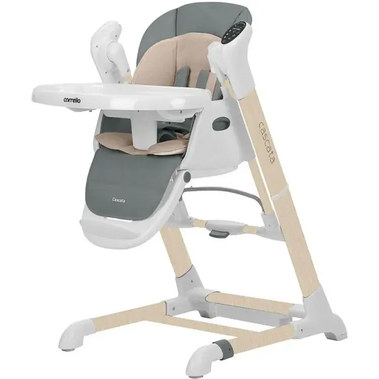 Стілець-гойдалка Carrello Cascata CRL-10303 Space Grey Wooden1 - фото 1