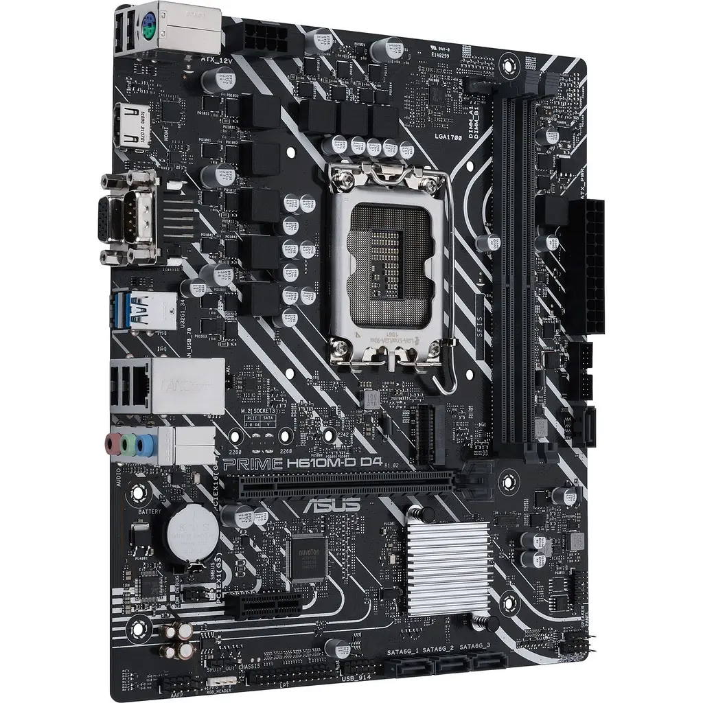Материнська плата Asus Prime H610M-D D4 [147094] - фото 3