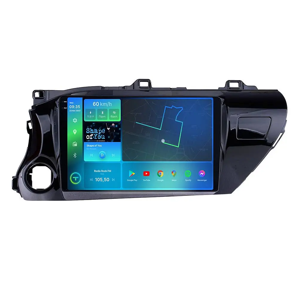 Штатна магнітола TORSSEN 2K Toyota Hilux 16 FL10 4+64Gb 4G Carplay DSP