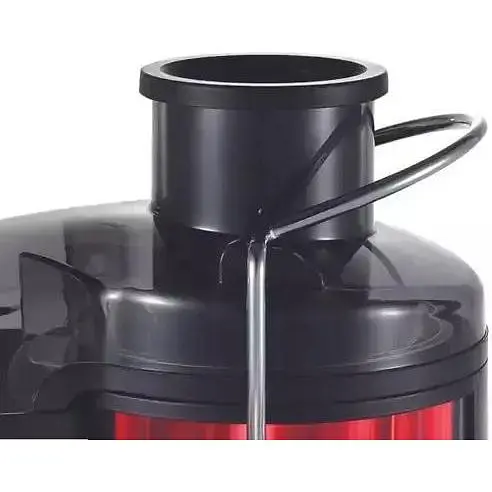 Соковыжималка центрифужная Royalty Line PJ-19001 700 Вт нержавеющая сталь + контейнер для сока 0.45 л красная - фото 6