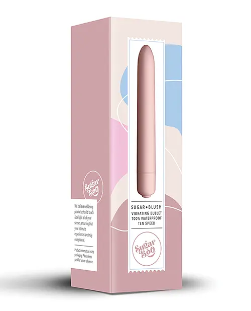 Вібратор SugarBoo Sugar Blush, 14х2.4 см блідо-рожевий - фото 4