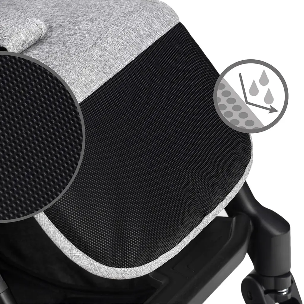 Прогулянкова коляска Kidwell Mavero Black/Brown - фото 3