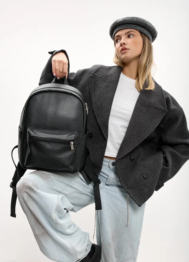 Жіночий рюкзак Sambag Talary чорний 35 х 25 х 12 см (35312001)