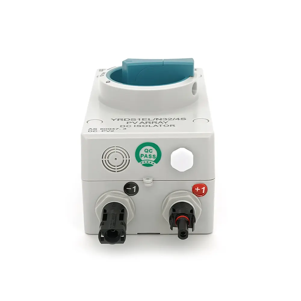 Ручний вимикач Risin 1000V 32A 1St IP66 вхід верх-низ Grey - фото 5