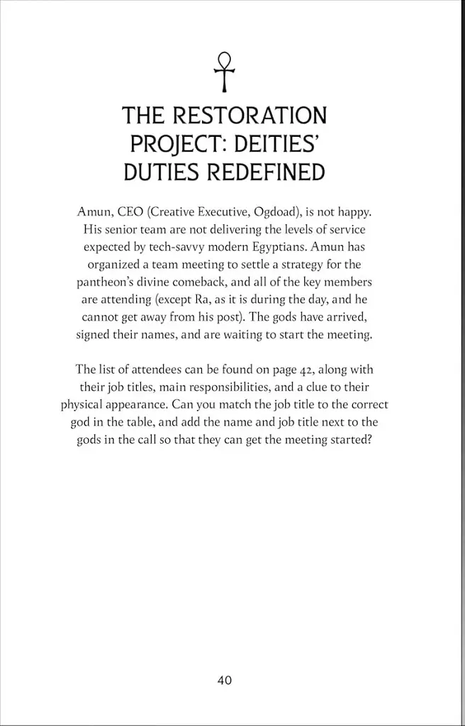 Riddle of the Sphinx. An Ancient Egyptian Puzzle Book - фото 10