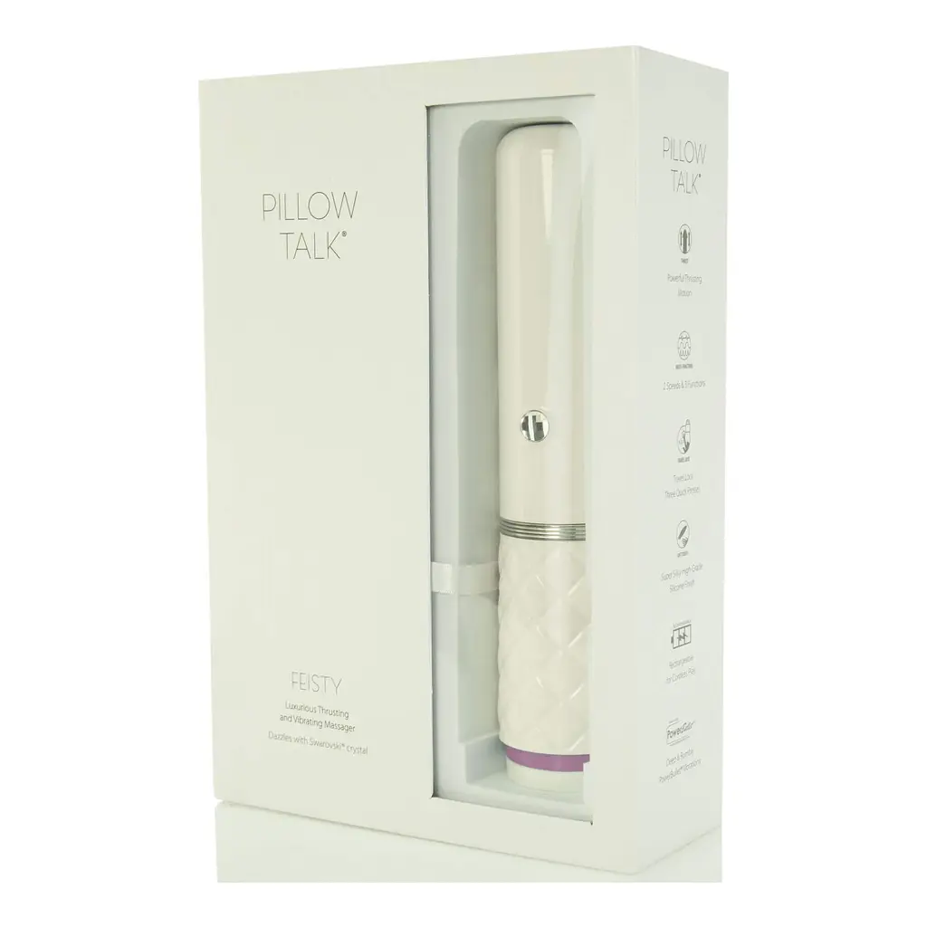 Розкішний вібратор-пульсатор із присоскою Pillow Talk - Feisty Thrusting Vibrator Pink Pillow Talk SO4534 90849 - фото 7