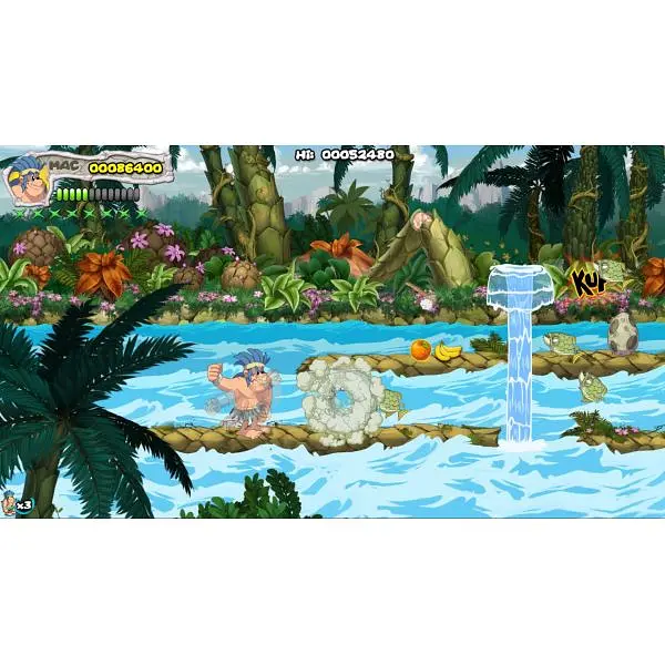 Гра New Joe and Mac Caveman Ninja - T-Rex Edition (російська версія) (Nintendo Switch) - фото 4