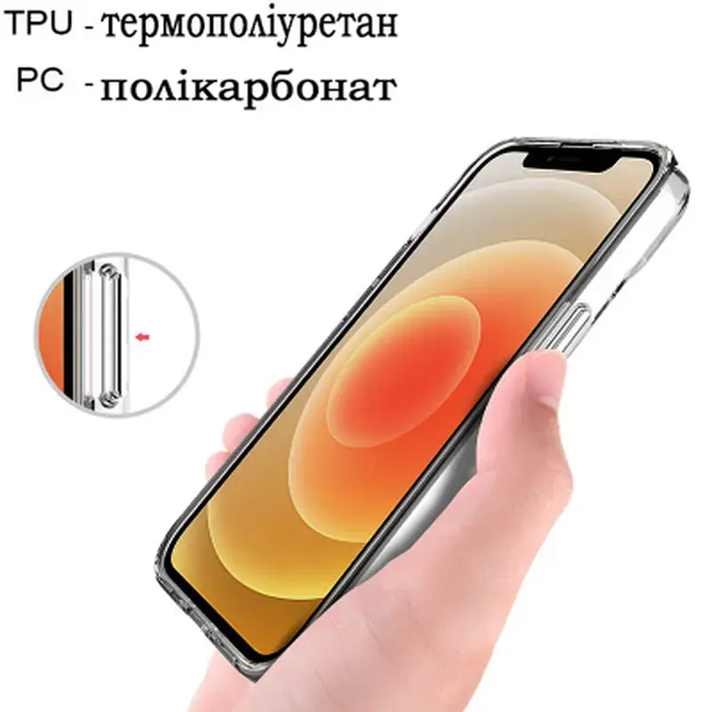 Чохол до мобільного телефона BeCover Space Case Apple iPhone 14 Plus Transparancy (708582) - фото 4