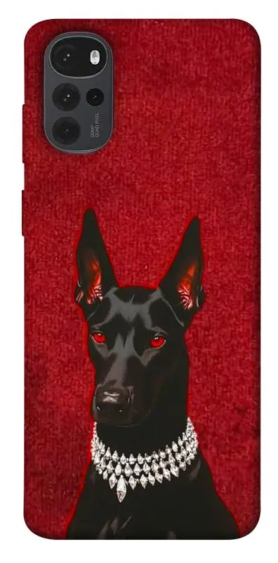 TPU чохол Demsky Premium doberman для Motorola Moto G22