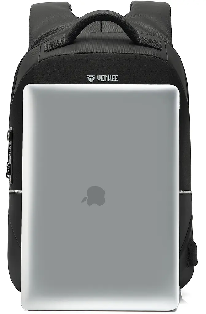 Рюкзак Yenkee 20L 15.6" Anti Theft Travel YBB 1501 Black (6811352) - фото 2
