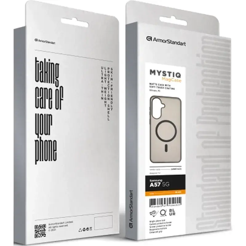 Чохол до мобільного телефона Armorstandart Mystiq MagCase Samsung A57 5G Black (ARM91622) - фото 3