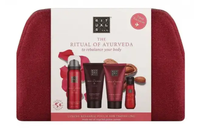 Подарунковий набір з косметичкою Rituals The Ritual Of Ayurveda