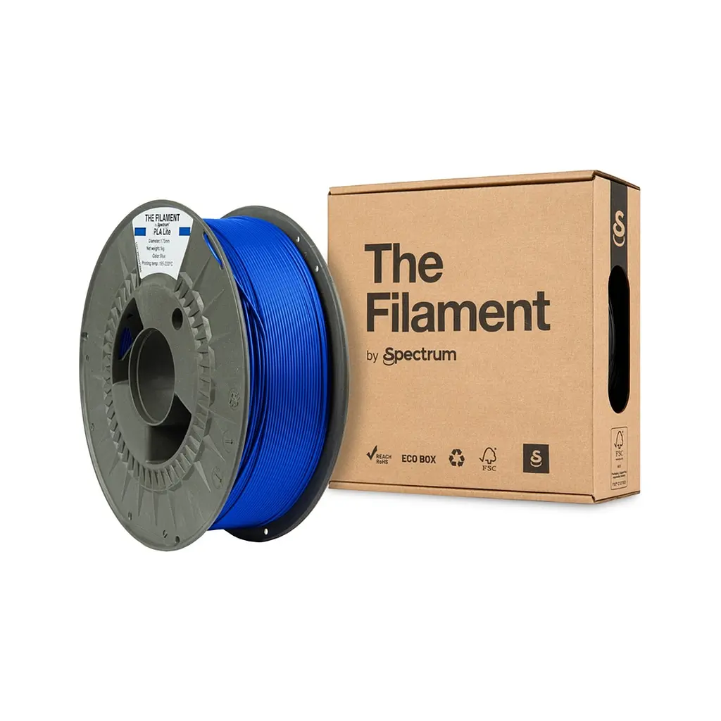 Пластик для 3D-принтера The Filament PLA Lite 1.75 мм BLUE 1 кг (TF-24220) - фото 3