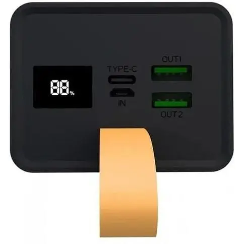 Портативний аккумулятор XO PR130 40000 mAh 22.5W чорний - фото 4