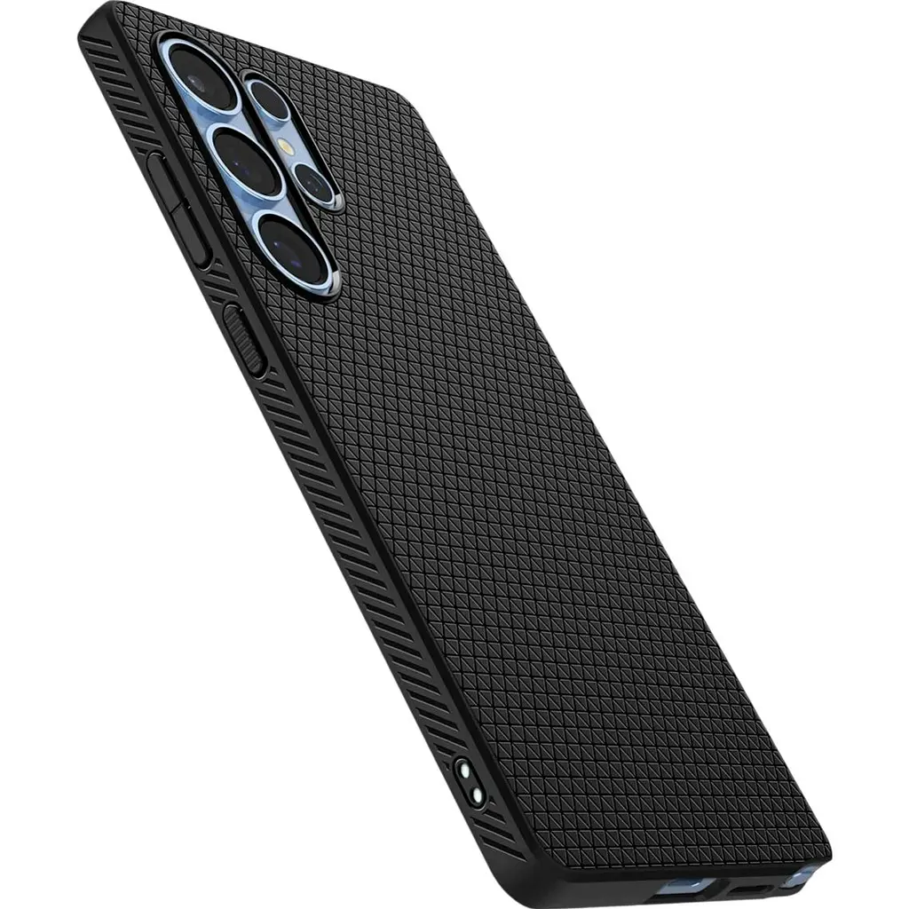 Чохол Spigen Liquid Air для Samsung Galaxy S25 Ultra Matte Black (ACS08953) [126595] - фото 5